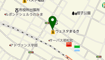 キャンドゥ 宇部若松店の地図画像