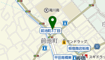 キャンドゥ 板宿店の地図画像