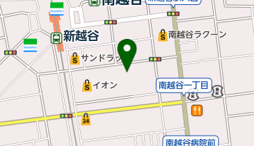 南越谷 駅 周辺の100円ショップ Navitime