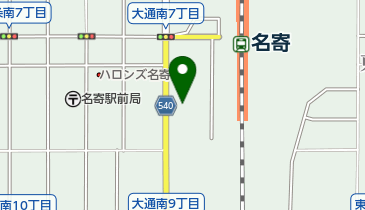 キャンドゥ Qマート名寄駅前店の地図画像