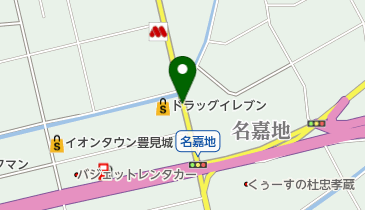 キャンドゥ 名嘉地店の地図画像