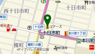 キャンドゥ ユアーズ十日市店の地図画像