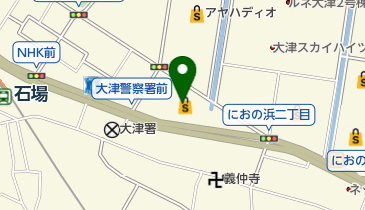 キャンドゥ oh!Me大津テラス店の地図画像