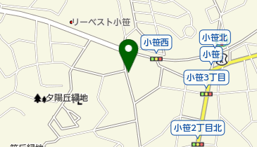 キャンドゥ 小笹店の地図画像