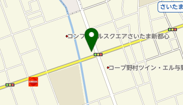 キャンドゥ マルエツ与野店の地図画像