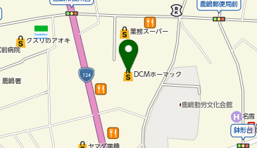 キャンドゥ DCMホーマック鹿嶋店の地図画像