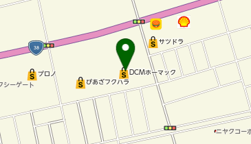 キャンドゥ DCMホーマック星が浦店の地図画像