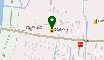 キャンドゥ DCMダイキ西大寺店の地図画像