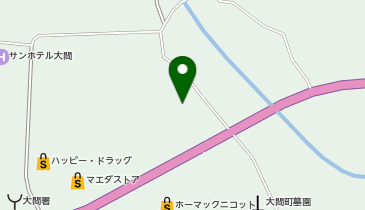 キャンドゥ大間店の地図画像