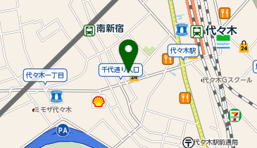 キャンドゥ 代々木店の地図画像