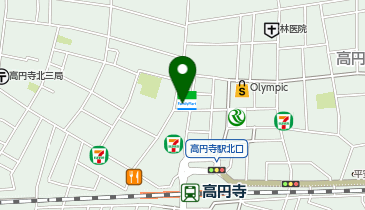 キャンドゥ 高円寺純情商店街店の地図画像