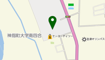 キャンドゥ ケーヨーデイツー会津若松店の地図画像