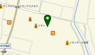 キャンドゥ イオンモール宮崎店の地図画像