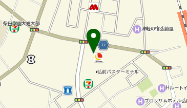 キャンドゥ シーナシーナ弘前店の地図画像