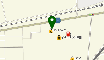キャンドゥ イオンタウン柴田店の地図画像