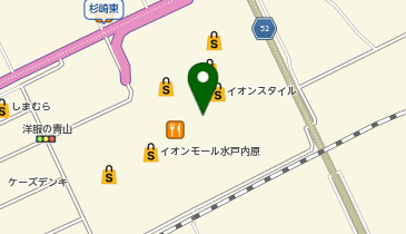 キャンドゥ イオンモール水戸内原店の地図画像