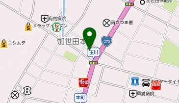 キャンドゥ 加世田店の地図画像