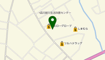 キャンドゥ イエローグローブ森店の地図画像