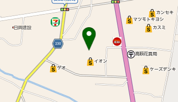 キャンドゥ イオン高萩店の地図画像