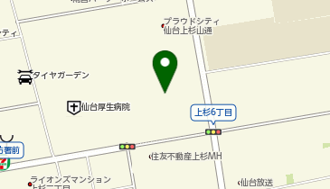 キャンドゥ イオンモール仙台上杉店の地図画像