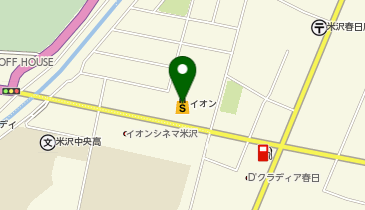 キャンドゥ イオン米沢店の地図画像