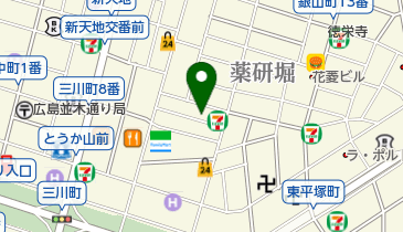 串揚 げんの地図画像