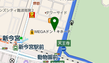 名物 串かつ きくやの地図画像