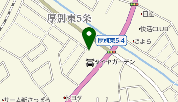 六花亭 森林公園店 喫茶室の地図画像