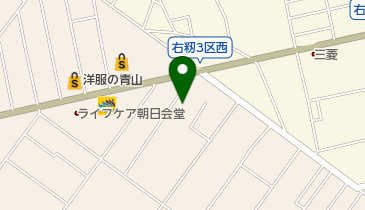 焼肉 福福の地図画像