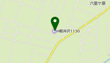 ホテル軽井沢1130日本料理やまぼうしの地図画像