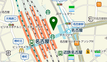 資生堂パーラー 名古屋店の地図画像