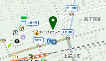 鳥舎 風天の地図画像