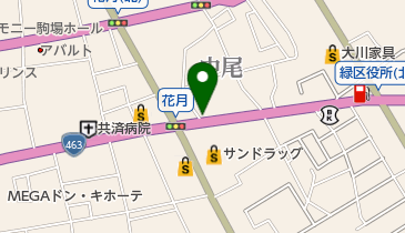 そば処 なかやの地図画像