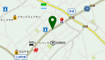 レストラン春日の地図画像