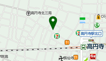 定食のヤシロの地図画像