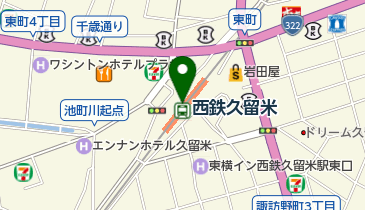 甘太郎の地図画像