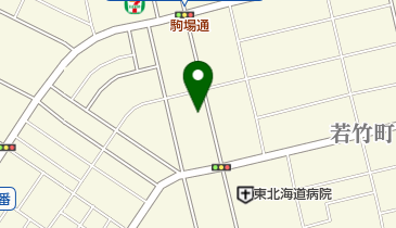 喫茶コザックの地図画像