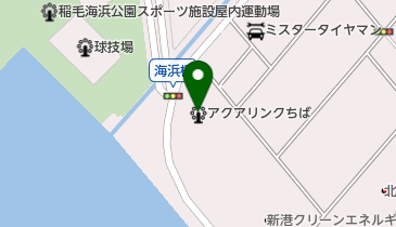 アクアリンクちば レストラン オリンピアの地図画像