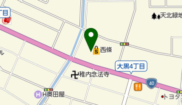 ファミリーレストランペリカン 稚内店の地図画像