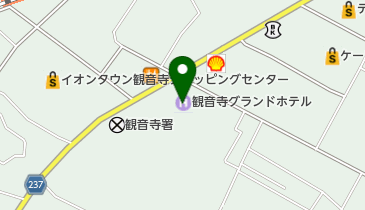 磯の茶屋の地図画像