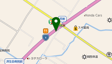 出世寿司の地図画像