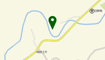 釣り堀と田舎料理 鮎川魚苑の地図画像