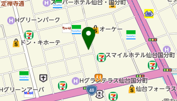 蕎麦・肴・泉の地図画像