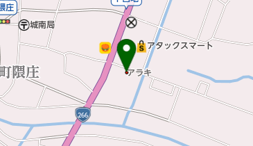 ダイニングarakiの地図画像