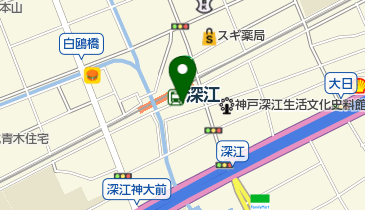たこ壺の地図画像