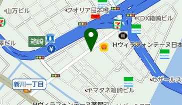 カフェドクリエ箱崎町の地図画像