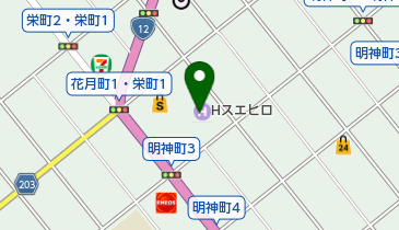 レストラン アゼリアの地図画像