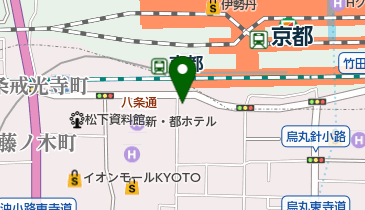 カフェコロラド 京都駅八条口店の地図画像
