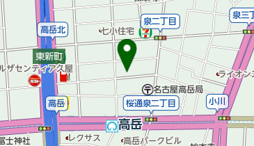 LIVE SALON Johnnyの地図画像