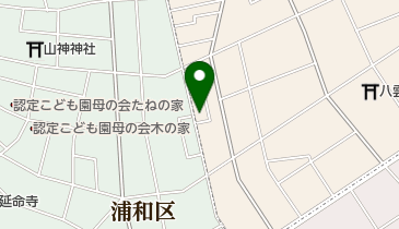 浦和藪そば 春日商店の地図画像